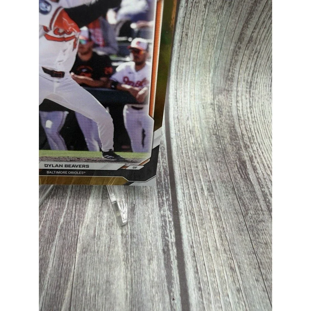 2026 Topps Now Road To Opening Day Dylan Beavers Rc Gold 48/50 #Od-7 Orioles